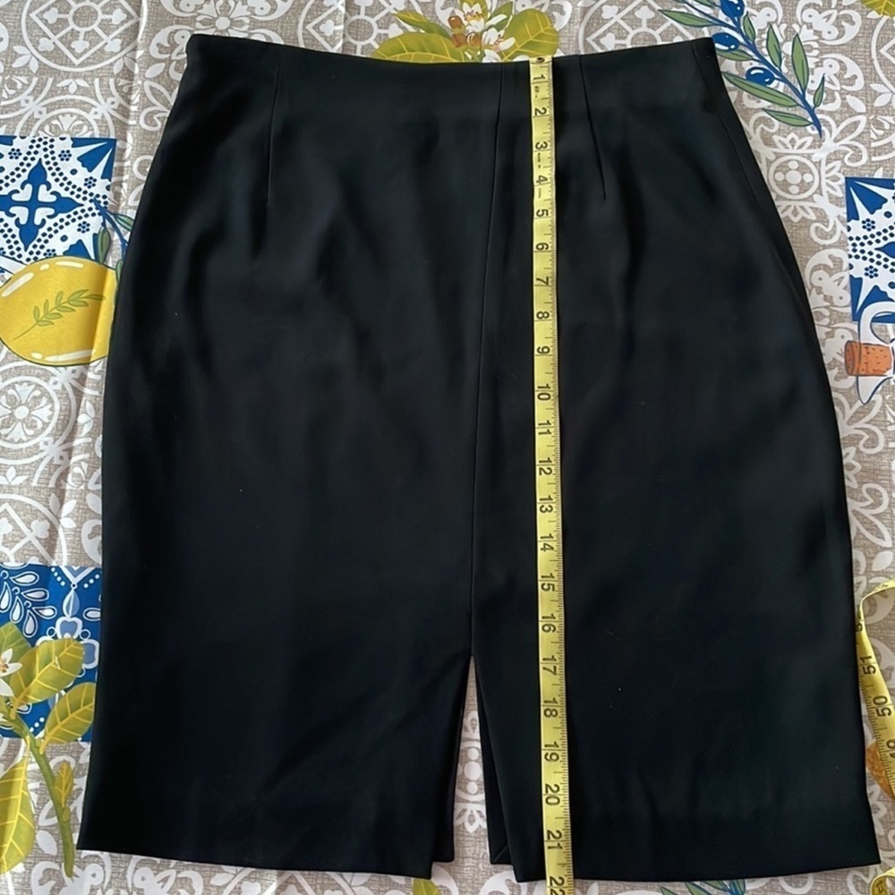Babaton Zayan Pencil skirt fully lined double slit size 6 black - Picture 12 of 17
